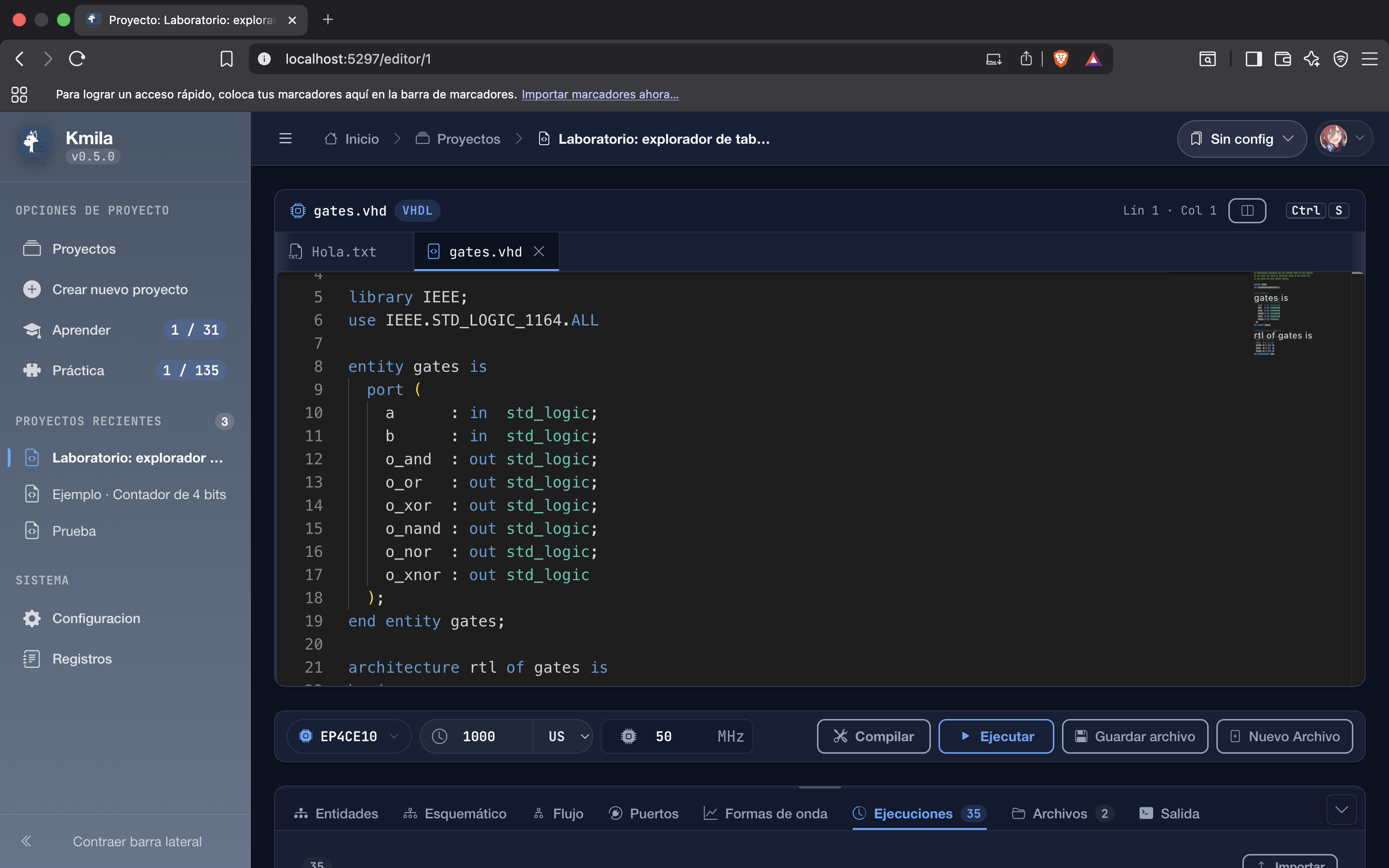 Editor Web